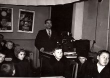 Занятия школьников в Планетарии 1962 г.